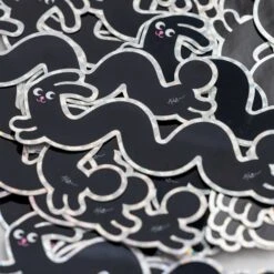 Stickie(Stickies Charcoal Bunny) -Arhoj 11 Black rabbit