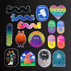 Stickie(Stickies Cat Pill Sakura) -Arhoj Dummy Stickers 8 13