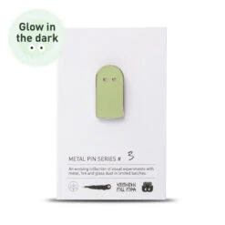 Metal Pin: Series #3(Metal Pin Series 3 Glowing Ghost Light)