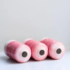 Hana Vase - Small(Hana Vase Small Kiku Red Raspberry Sherbert) 18 Hana Vase - Small(Hana Vase Small Kiku Red Raspberry Sherbert) -Arhoj Hana Kiku Red 2