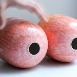 Hana Vase - Large(Hana Vase Large 4) -Arhoj Hana New Plum Big Mandarin2