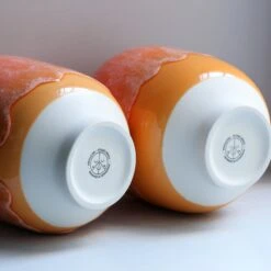 Hana Vase - Large(Hana Vase Large 4) -Arhoj Hana New Plum Big Mandarin3