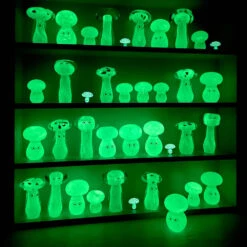 Metal Pin: Series #3(Metal Pin Series 3 Glow Shroom) -Arhoj IMG 314221 1000x copy