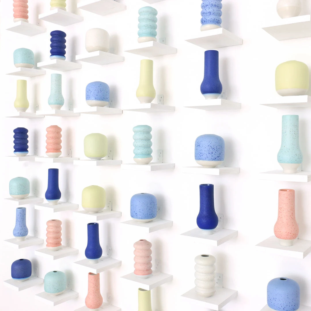 Hana Vase - Small(Hana Vase Small Kiku Red Raspberry Sherbert) 10 Hana Vase - Small(Hana Vase Small Kiku Red Raspberry Sherbert) - Image 10