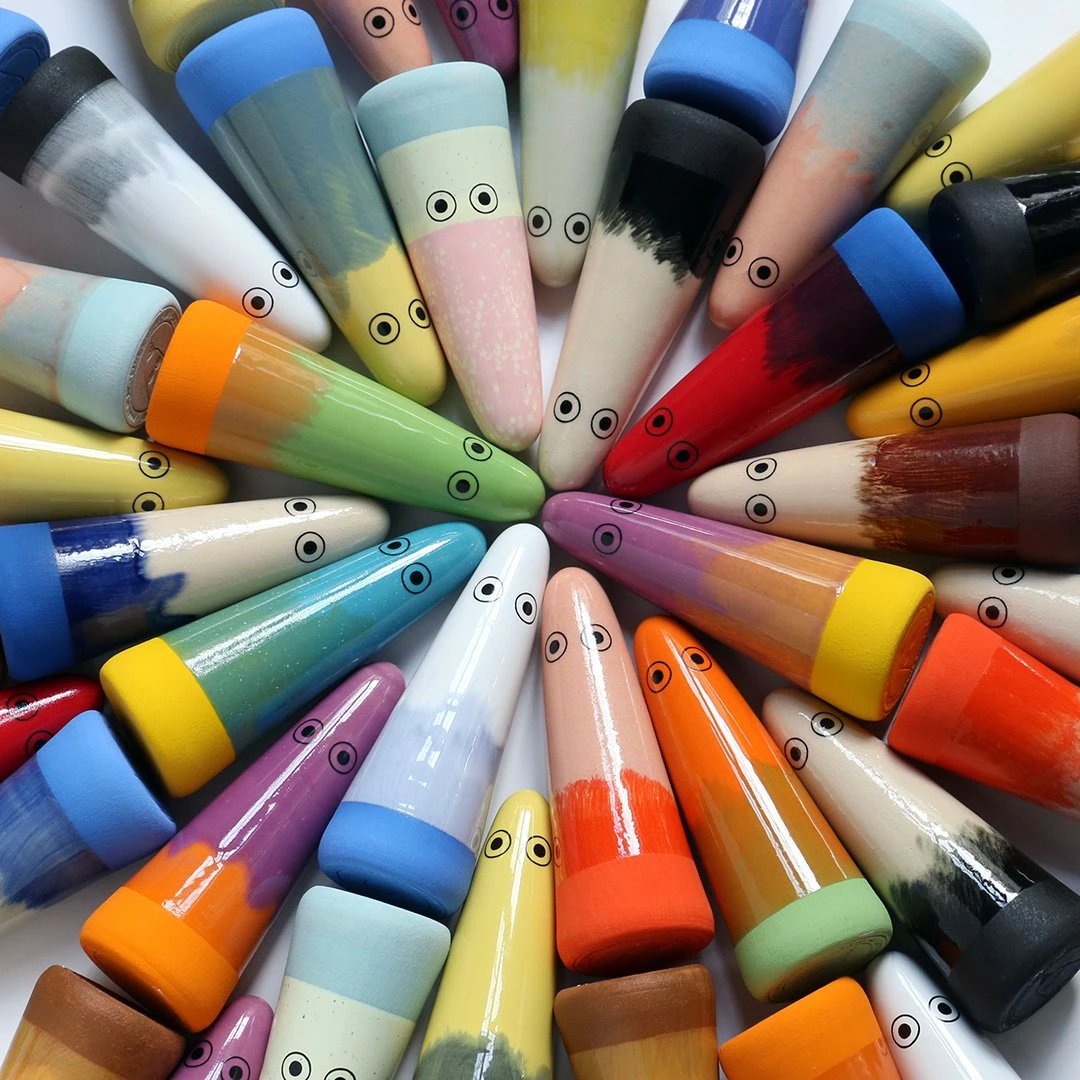 10 Year Ghost(10 Year Ghost Chartreuse Pink Brush) 4 10 Year Ghost(10 Year Ghost Chartreuse Pink Brush) - Image 4