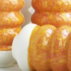 Hana Vase - Large(Hana Vase Large Kiku Matte Black) -Arhoj KikuLarge tropicana 3