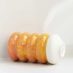 Hana Vase - Large(Hana Vase Large Kiku Matte Black) -Arhoj KikuLarge tropicana 5