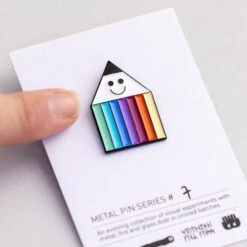 Metal Pin: Series #7(Metal Pin Series 7 Penny) -Arhoj Stationery 07