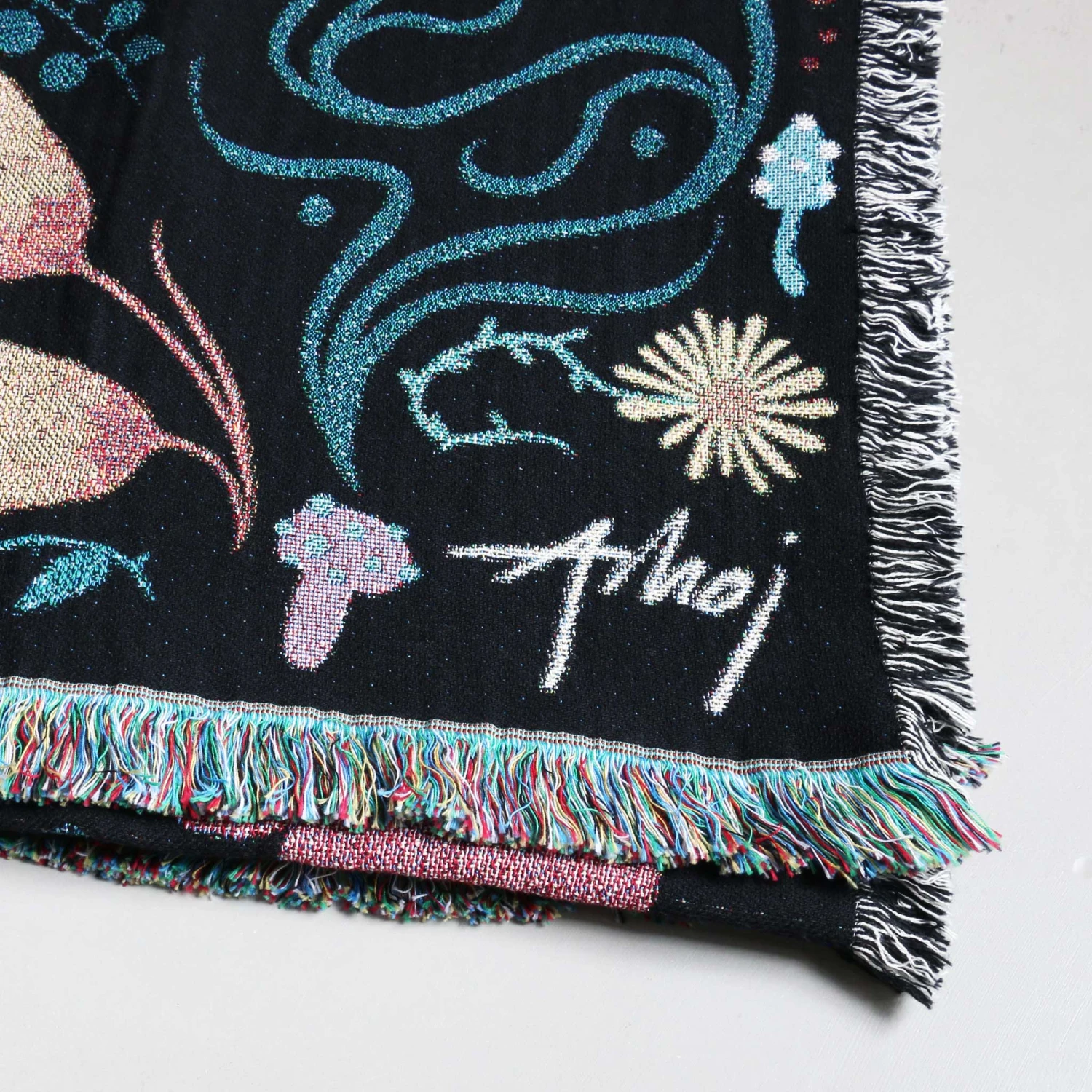 Throw Blanket(Throw Blanket Night Forest) 5 Throw Blanket(Throw Blanket Night Forest) - Image 5