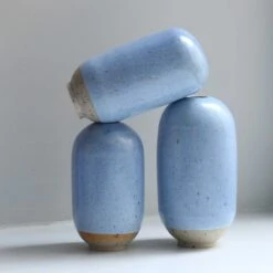 Mini Yuki Vase(Mini Yuki Vase Dusty Blue) -Arhoj hanavase2 31 4