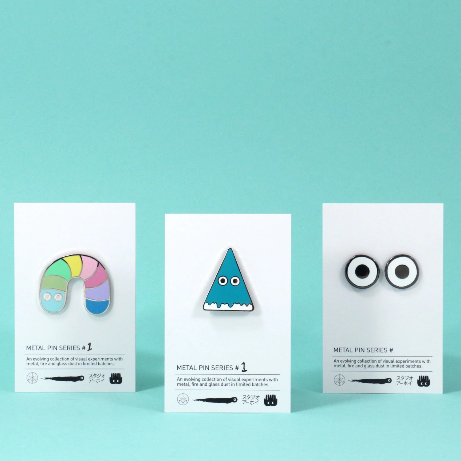 Metal Pin: Series #2(Metal Pin Series 1 White Glitter Ghost) 6 Metal Pin: Series #2(Metal Pin Series 1 White Glitter Ghost) - Image 6