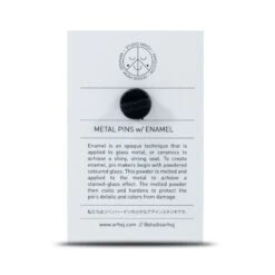 Metal Pin: Series #2(Metal Pin Series 2 Orange Glitter Ghost) -Arhoj pin 3 3 5de88c04 fb2f 48e6 8ba3 00b65ba37b5e