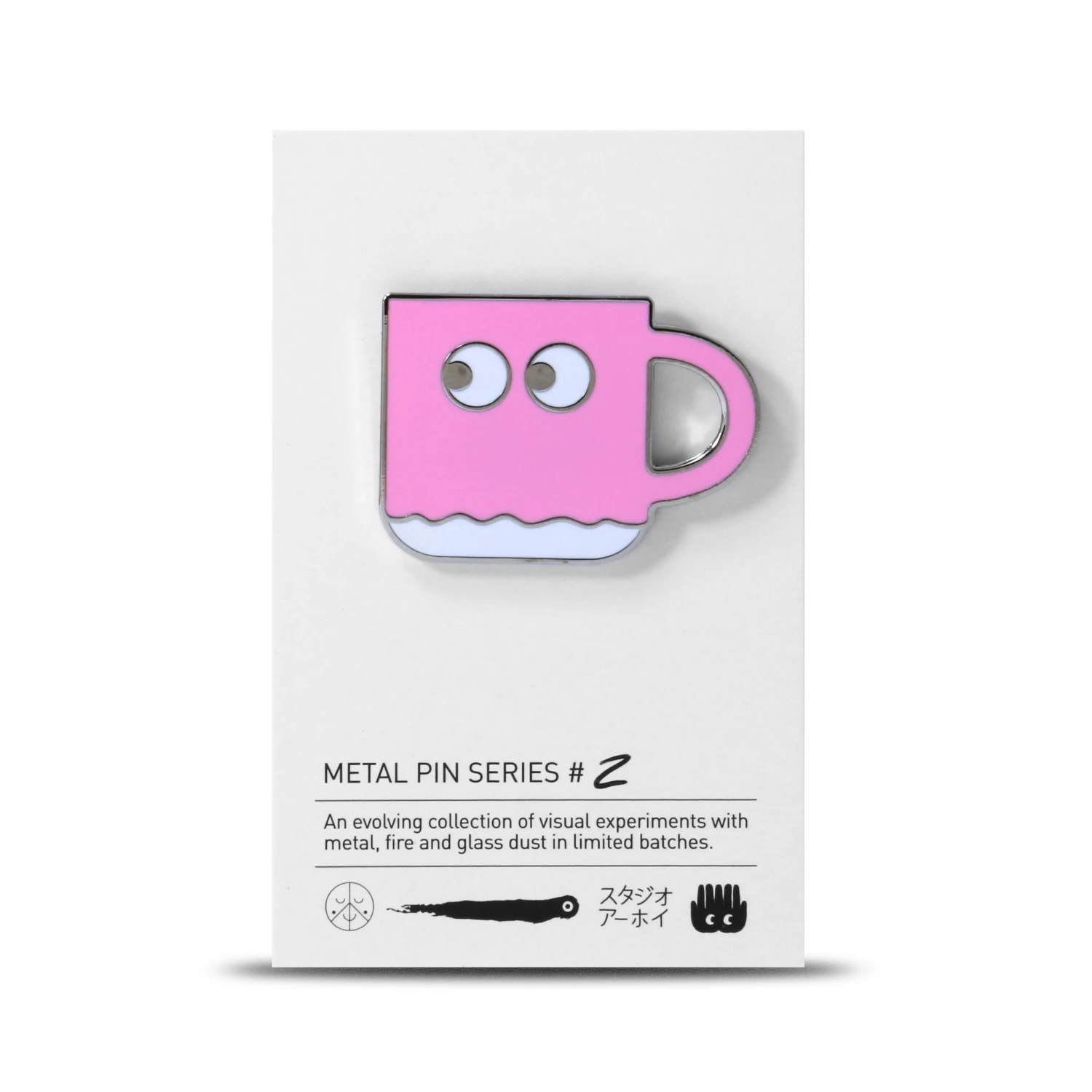 Metal Pin: Series #2(Metal Pin Series 2 Pink Chug Mug) 1 Metal Pin: Series #2(Metal Pin Series 2 Pink Chug Mug)