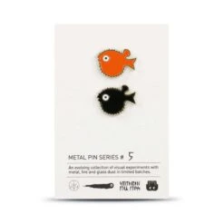 Metal Pin: Series #5(Metal Pin Series 5 Puffer Fish)