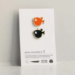 Metal Pin: Series #5(Metal Pin Series 5 Puffer Fish) -Arhoj pin blowfish 2