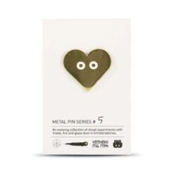 Metal Pin: Series #5(Metal Pin Series 5 Gold Heart)