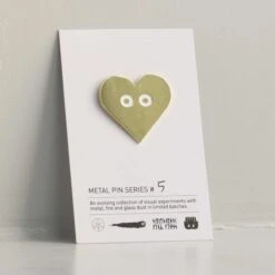 Metal Pin: Series #5(Metal Pin Series 5 Gold Heart) -Arhoj pin heart 2 d69100e6 eb63 4804 8cfe 430bee7edf9e