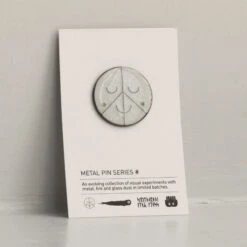 Metal Pin: Series #2(Metal Pin Series 2 Pearly Glitter Logo) -Arhoj pin pearly 1