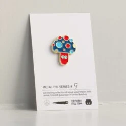 Metal Pin: Series #5(Metal Pin Series 5 Shroom) -Arhoj pin shroom 2
