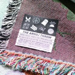 Throw Blanket(Throw Blanket Fungi) -Arhoj throw funghi b